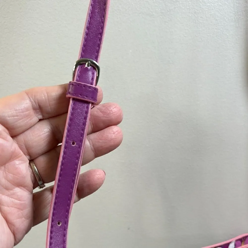 Vera Bradley Flutterby Adjustable Crossbody Bag with Flaw